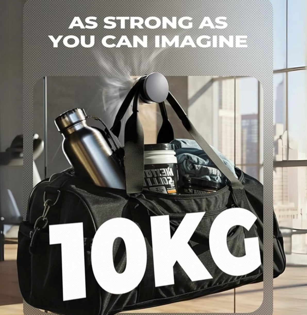 Premium Magnetic Vacuum Phone Holder – 360° Rotation & Works Anywhere